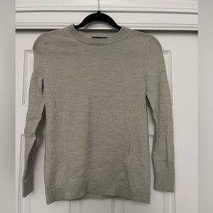 Banana Republic Grey Beige Merino Wool Sweater